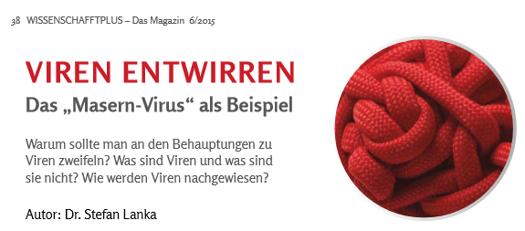 Masernvirus Entwirren - von Dr. Stefan Lanka