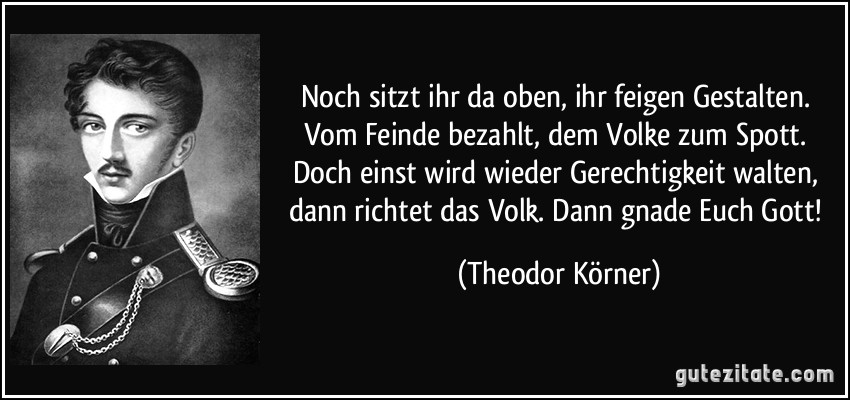 Zitat Theodor Koerner